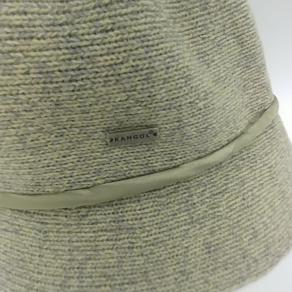 Kangol Green Cloche W/ Ribbon Trim Accent Size M - Picture 2 of 5